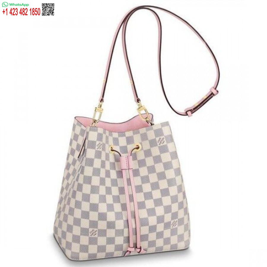 Replika Louis Vuitton Neonoe Väska Damier Azur N40152 Blv036