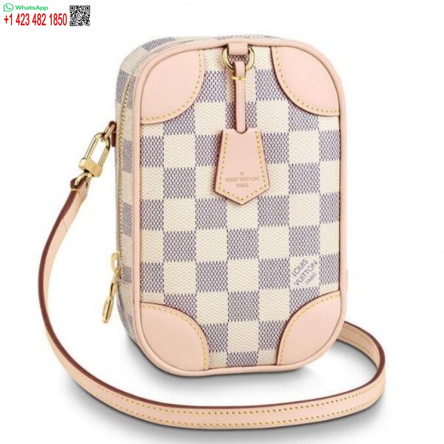 Replika Louis Vuitton Neokapi Väska Damier Azur N60360 Blv046