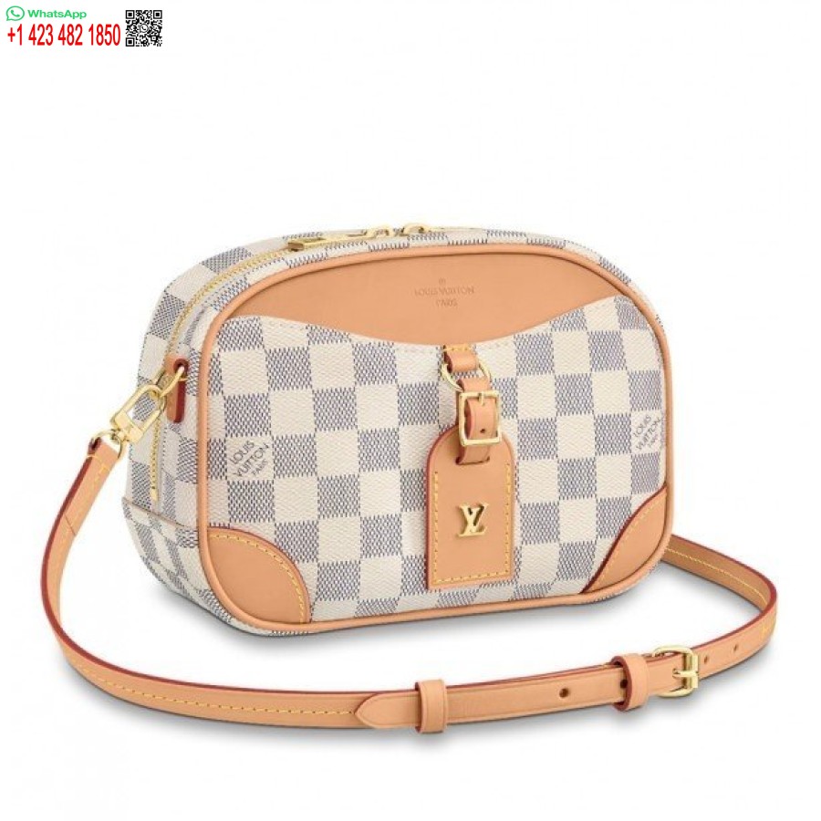 Replica Louis Vuitton Mini Borsa Deauville Damier Azur N50048 Blv029