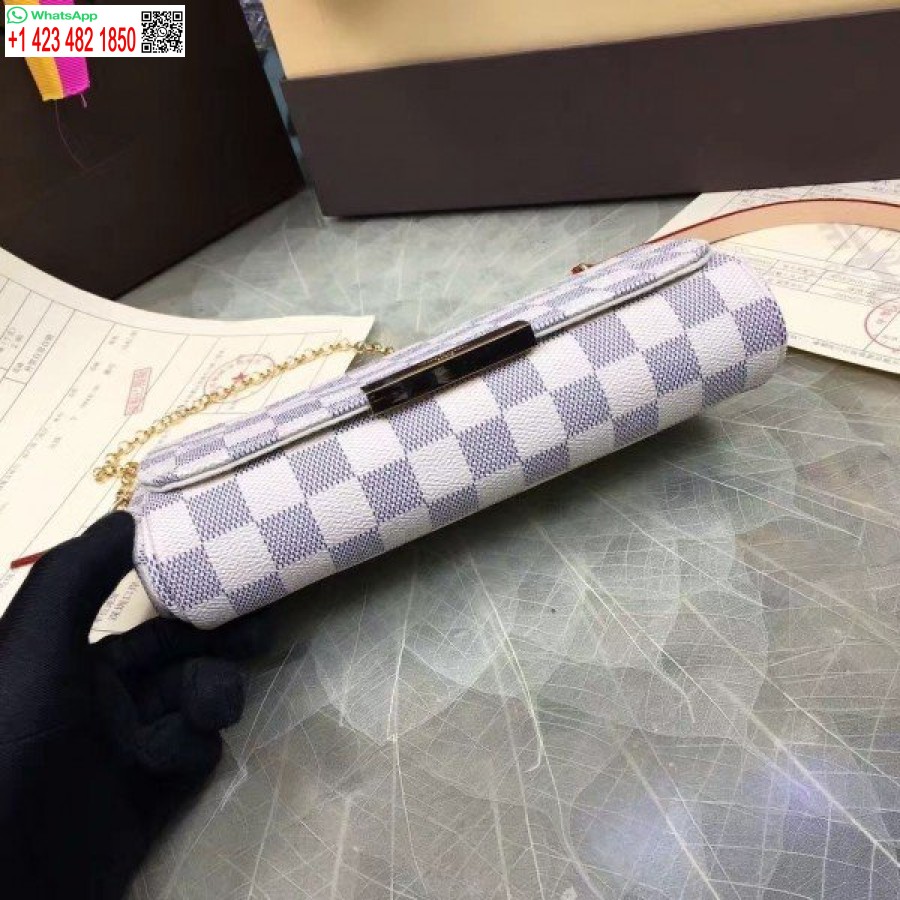 ماکت لوئیس ویتون کیف مورد علاقه Pm Damier Azur N41277 Blv057