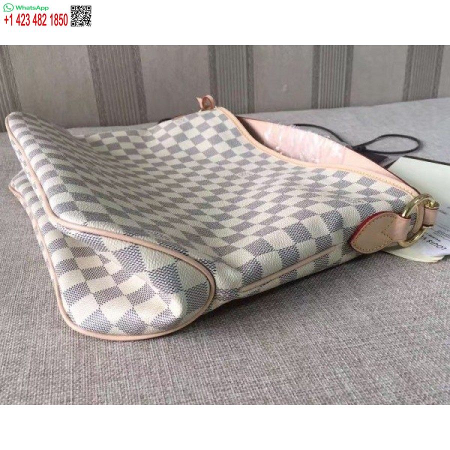 Replika Louis Vuitton Menyenangkan Mm Tas Damier Azur N41607 Blv066