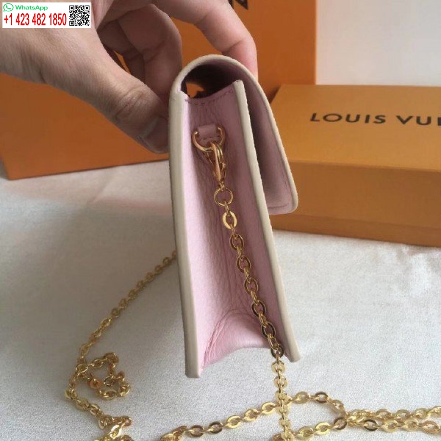 کپی کیف پول زنجیره ای لوئیس ویتون کرویزت دامیر آزور N60357 Blv039