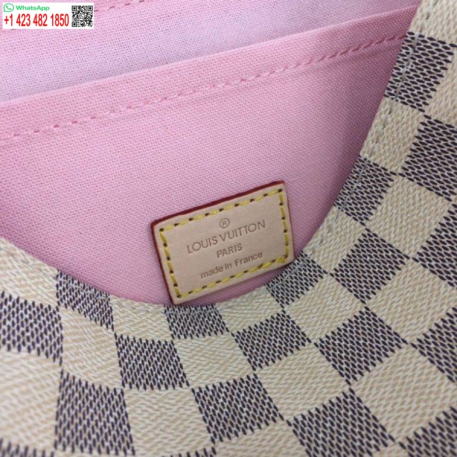 Replica Louis Vuitton Croisetti Kott Damier Azur N41581 Blv070