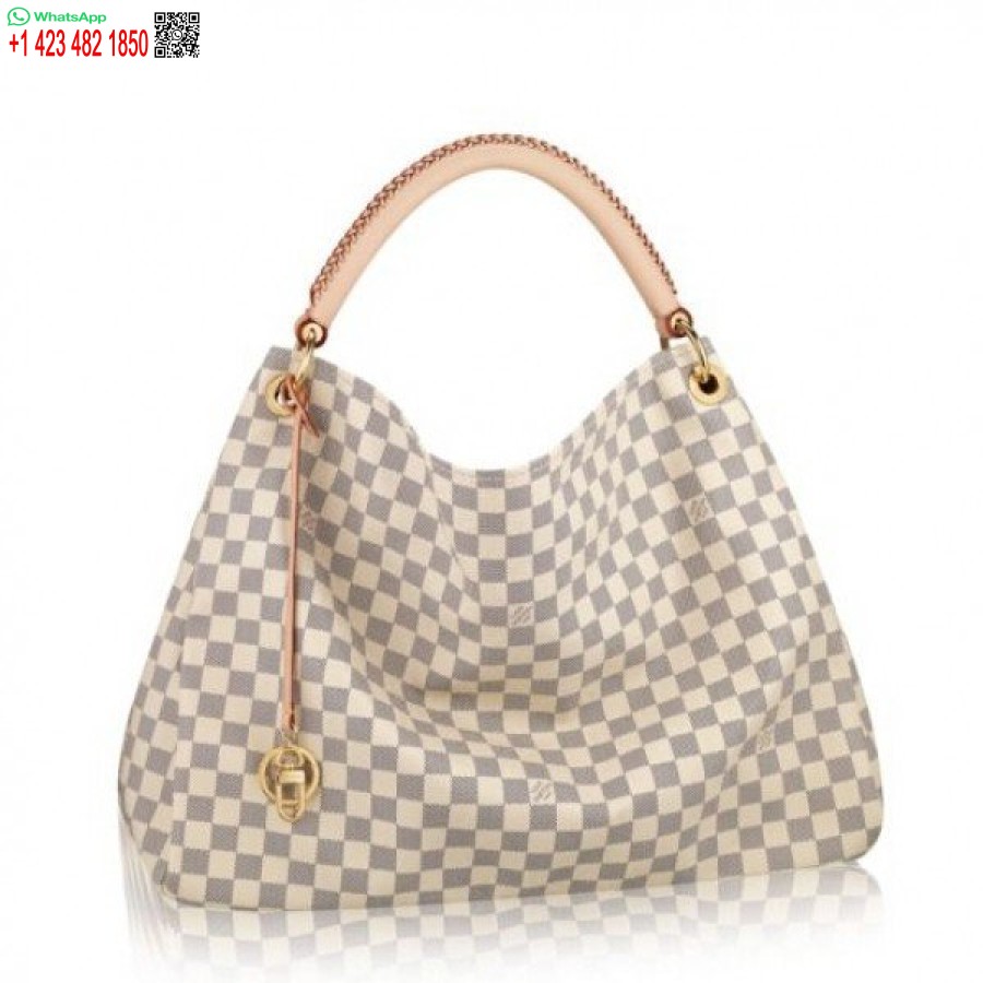Replika Louis Vuitton Artsy Gm Väska Damier Azur N41173 Blv072