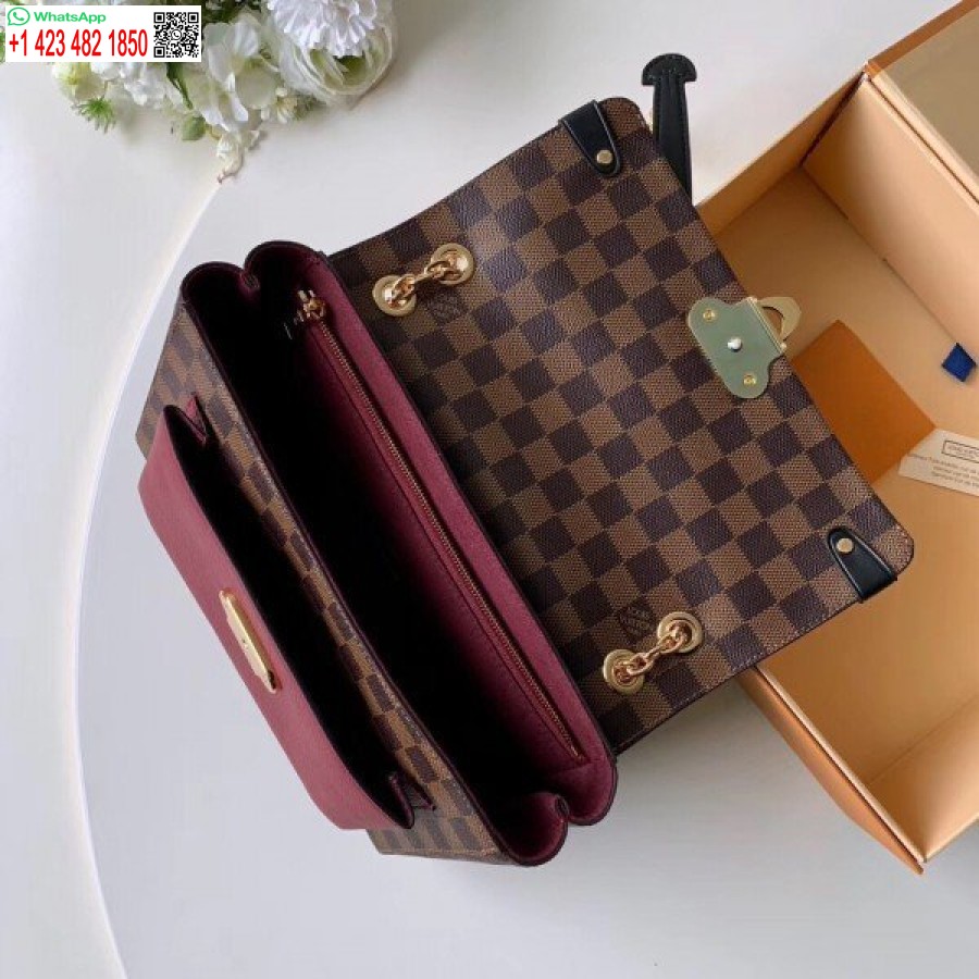 Replica Louis Vuitton Borsa Vavin Pm Damier Ebene N40109 Blv103
