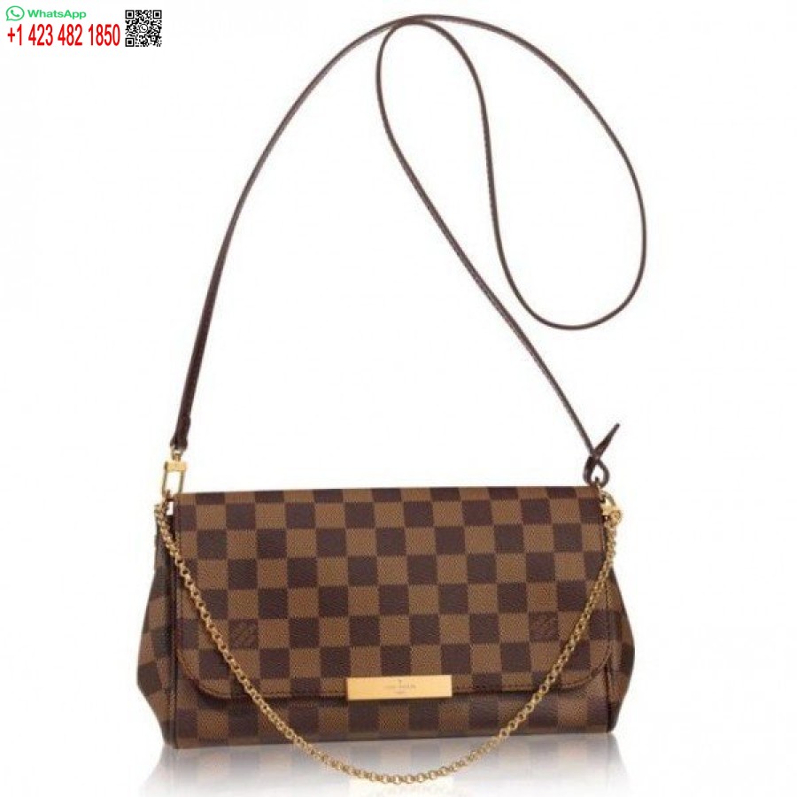 ρεπλίκα Louis Vuitton αγαπημένη Mm τσάντα Damier Ebene N41129 Blv117