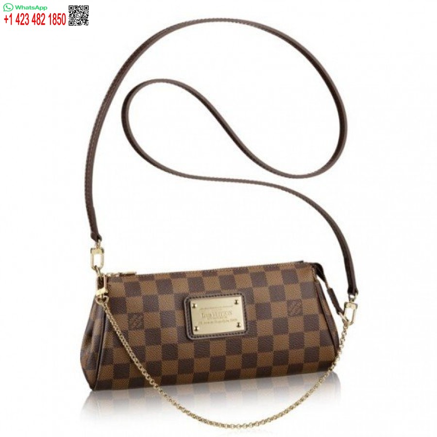 Replika Louis Vuitton Eva Kytkin Damier Ebene N55213 Blv125