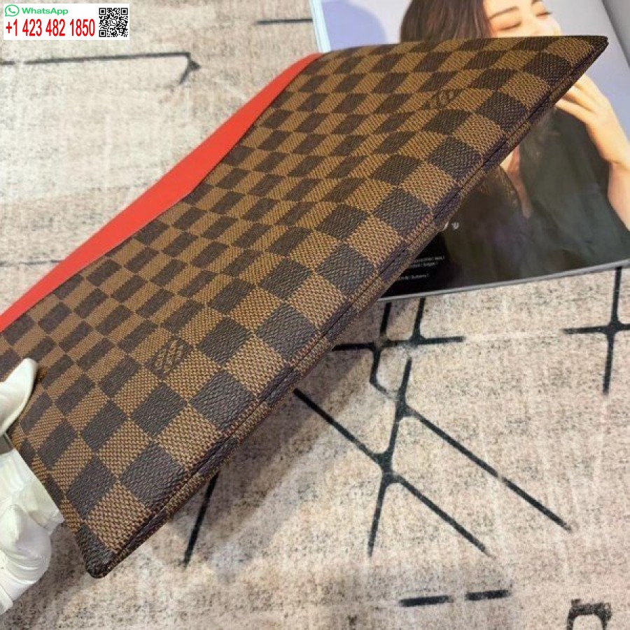 Replica Louis Vuitton Custodia Quotidiana Damier Ebene N60262 Blv097