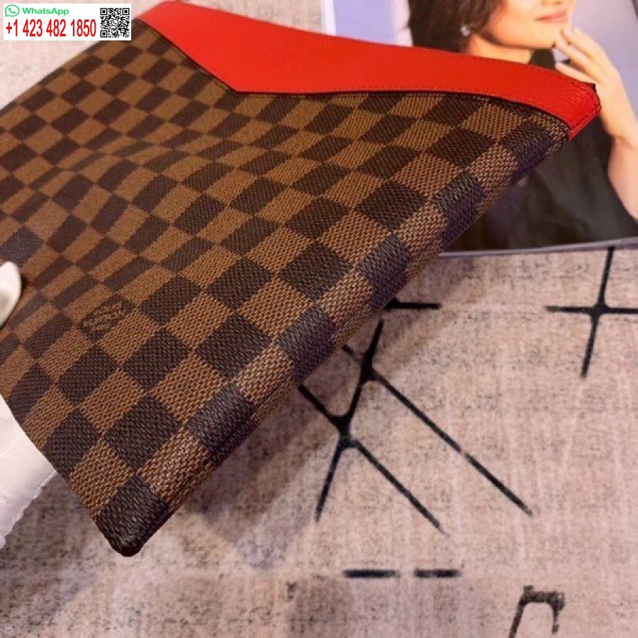 Replica Louis Vuitton Custodia Quotidiana Damier Ebene N60262 Blv097