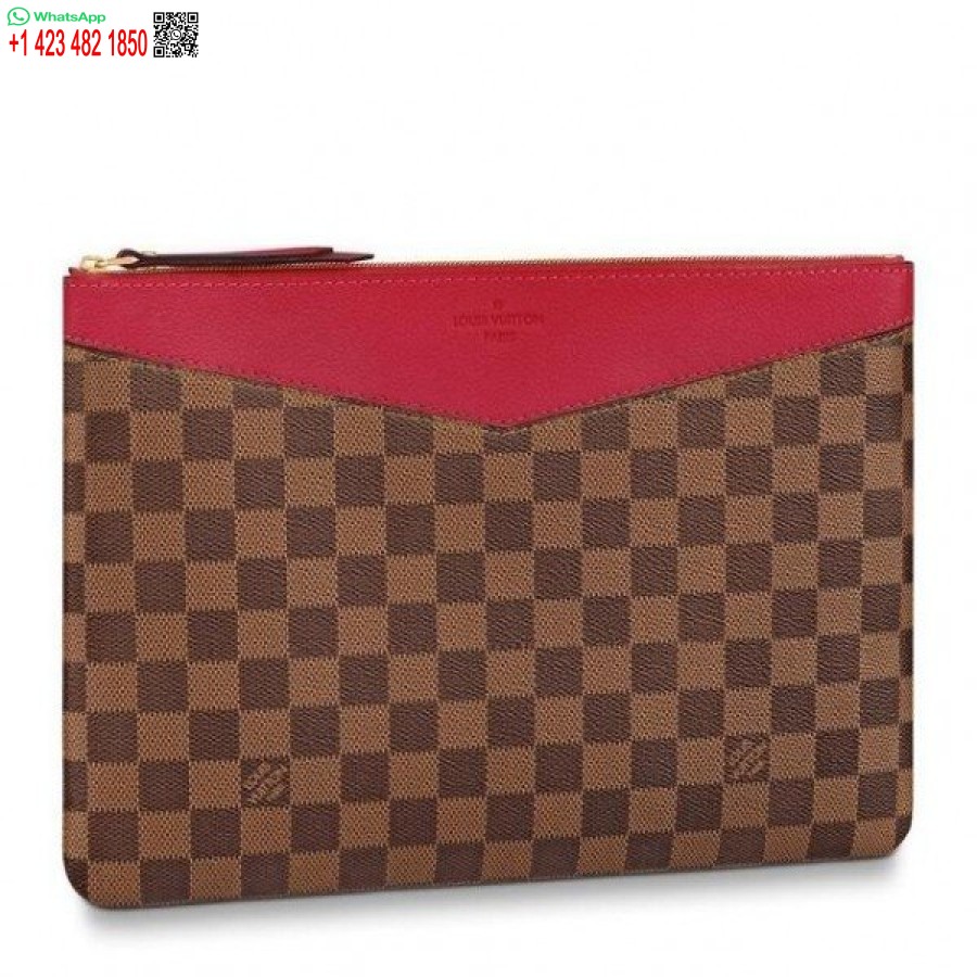 Replica Louis Vuitton Custodia Quotidiana Damier Ebene N60262 Blv097