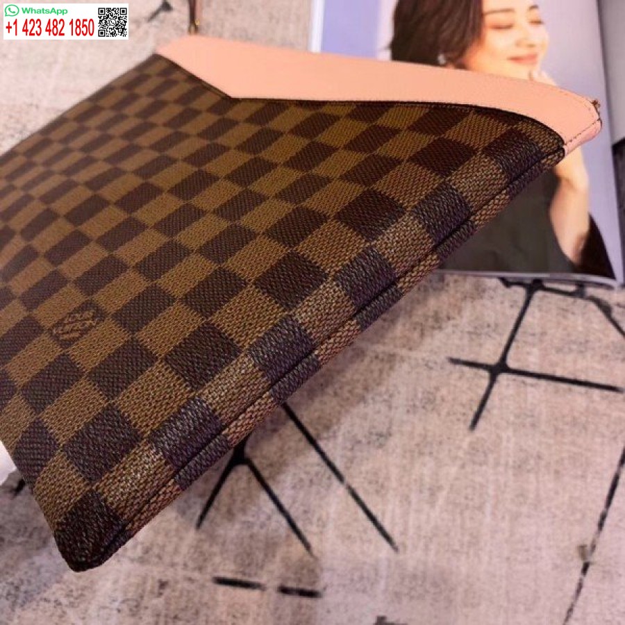 Replica Louis Vuitton Custodia Quotidiana Damier Ebene N60261 Blv099