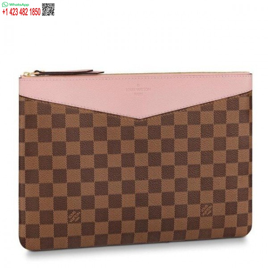 Replica Louis Vuitton Custodia Quotidiana Damier Ebene N60261 Blv099