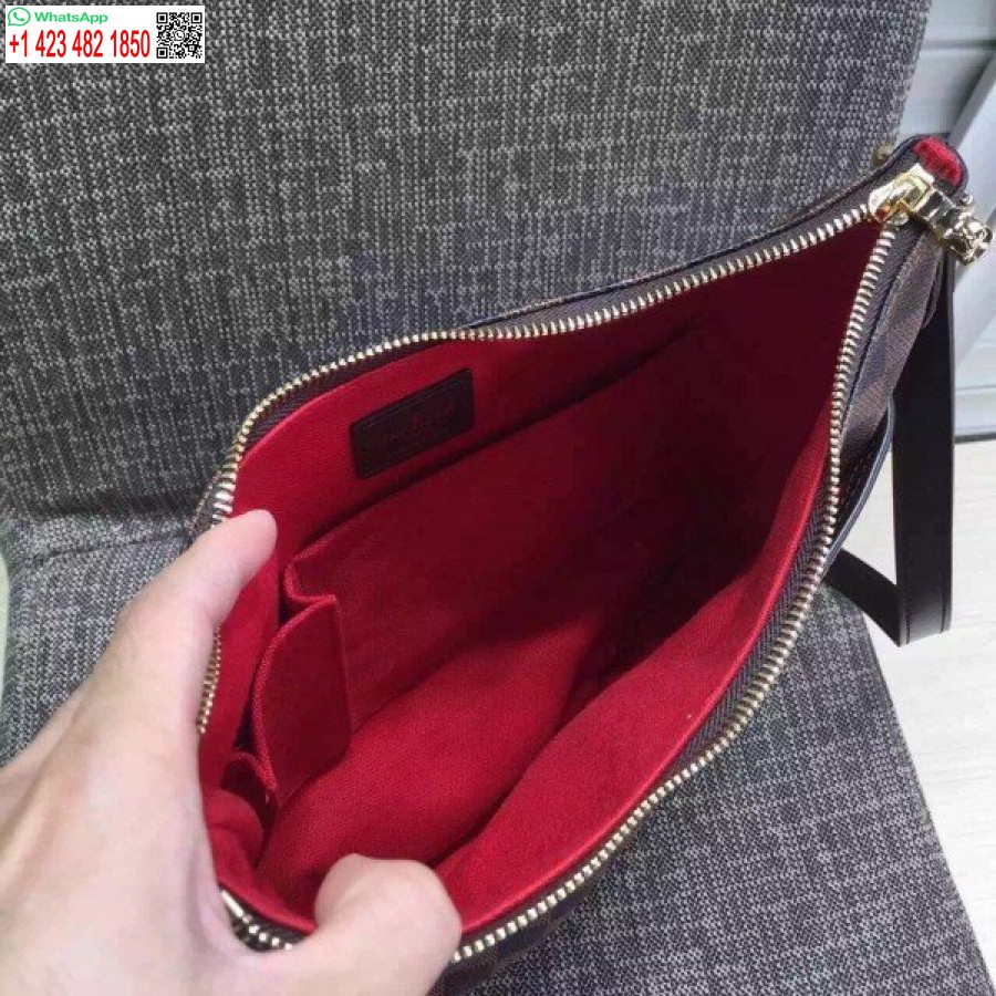 Replica Borsa Louis Vuitton Bloomsbury PM Damier Ebene N42251 Blv118