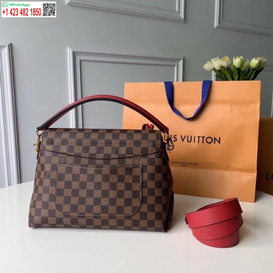 Replica Borsa Louis Vuitton Beaubourg Mm Damier Ebene N40176 Blv086