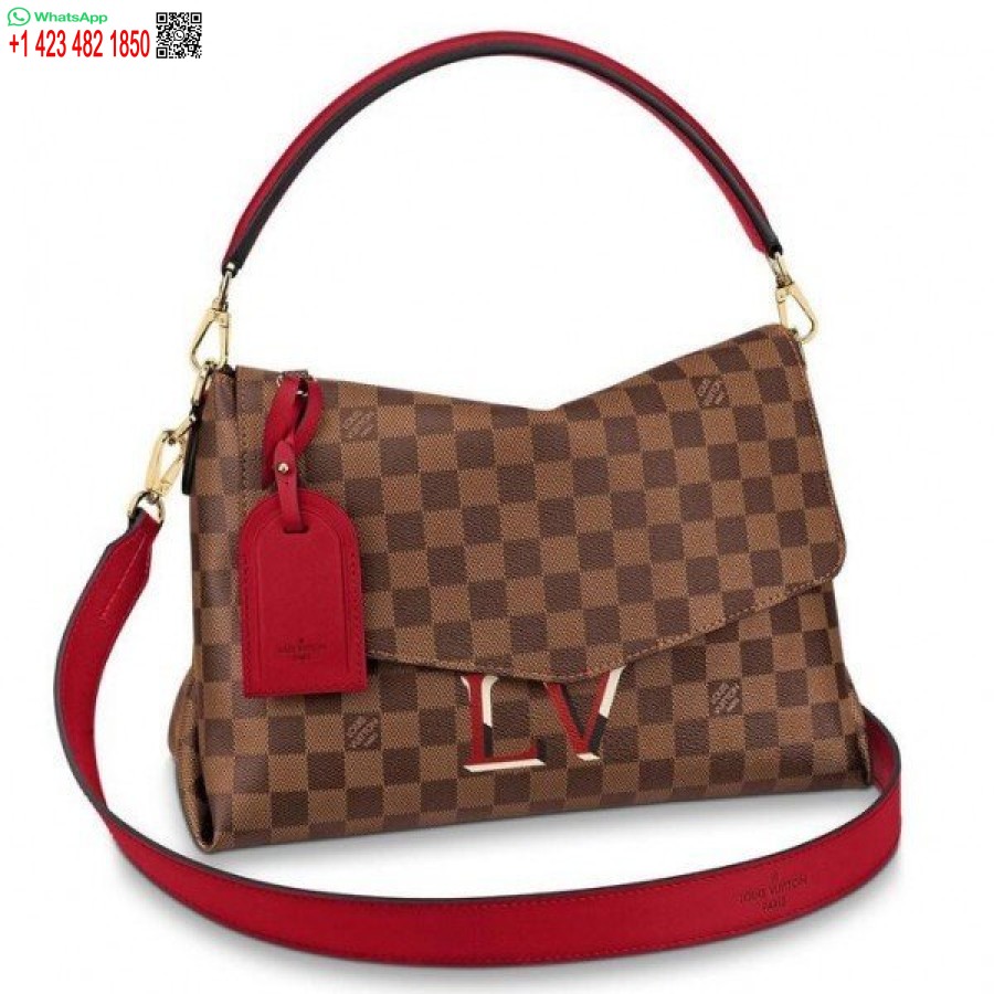 Replica Borsa Louis Vuitton Beaubourg Mm Damier Ebene N40176 Blv086