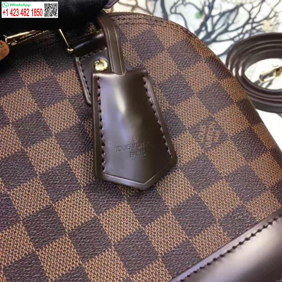 Réplica De Bolso Louis Vuitton Alma Bb Damier Ebene N41221 Blv116