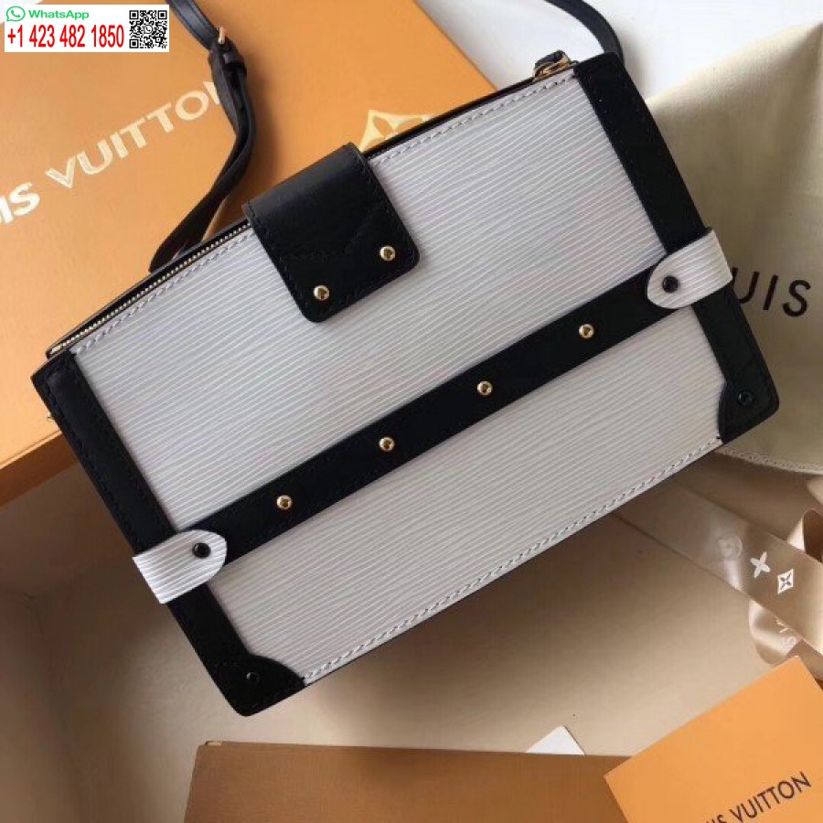 Replică Clutch Cu Portbagaj Alb Louis Vuitton Epi Piele M52151 Blv183