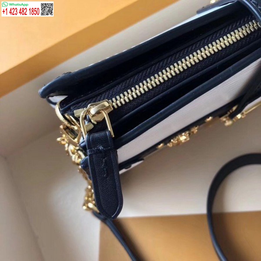 Replică Clutch Cu Portbagaj Alb Louis Vuitton Epi Piele M52151 Blv183