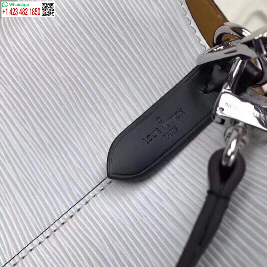 çoğaltma Louis Vuitton Beyaz Neonoe çanta Epi Deri M53371 Blv185
