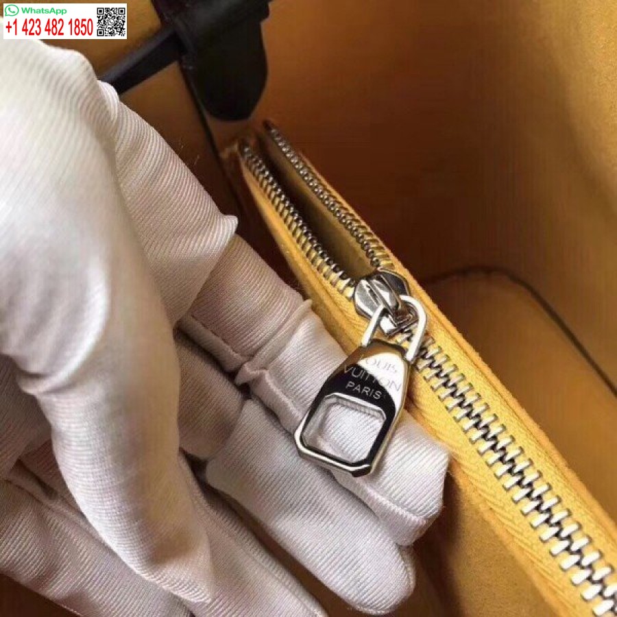 çoğaltma Louis Vuitton Beyaz Neonoe çanta Epi Deri M53371 Blv185