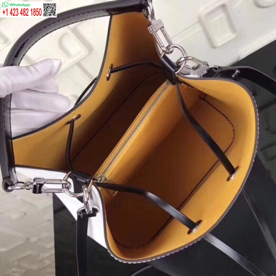 çoğaltma Louis Vuitton Beyaz Neonoe çanta Epi Deri M53371 Blv185