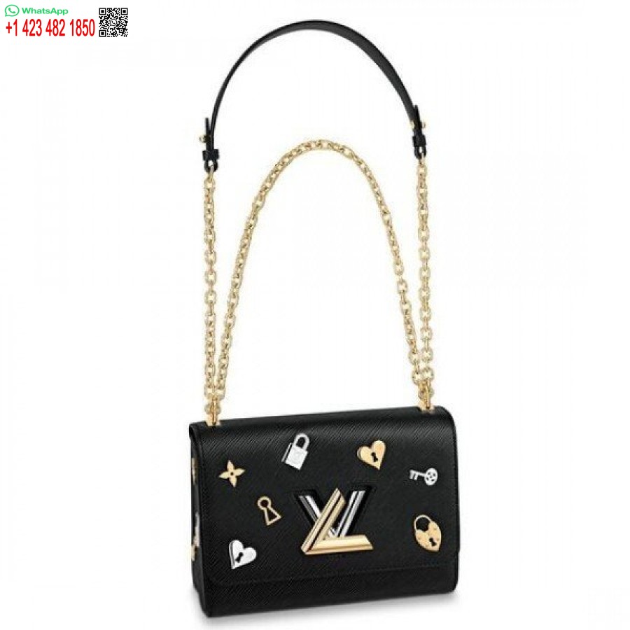 ρεπλίκα Louis Vuitton Twist Mm Epi G Love Lock M52891 Blv219