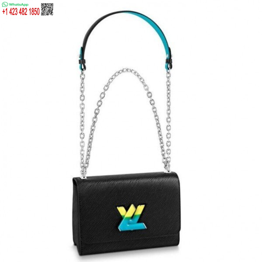 ρεπλίκα Louis Vuitton Twist τσάντα Mm με κλειδαριά περιστροφής μετασχηματισμού M56327 Blv138