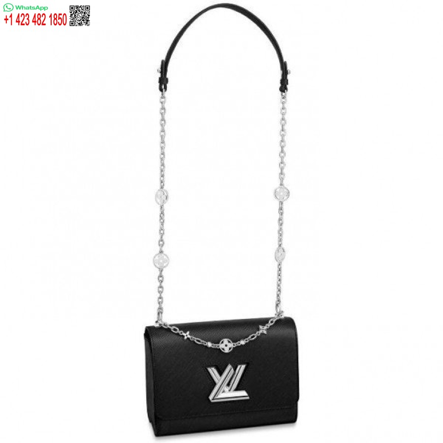 ρεπλίκα Louis Vuitton Twist Mm τσάντα με κοσμήματα λουλουδιών M55411 Blv148