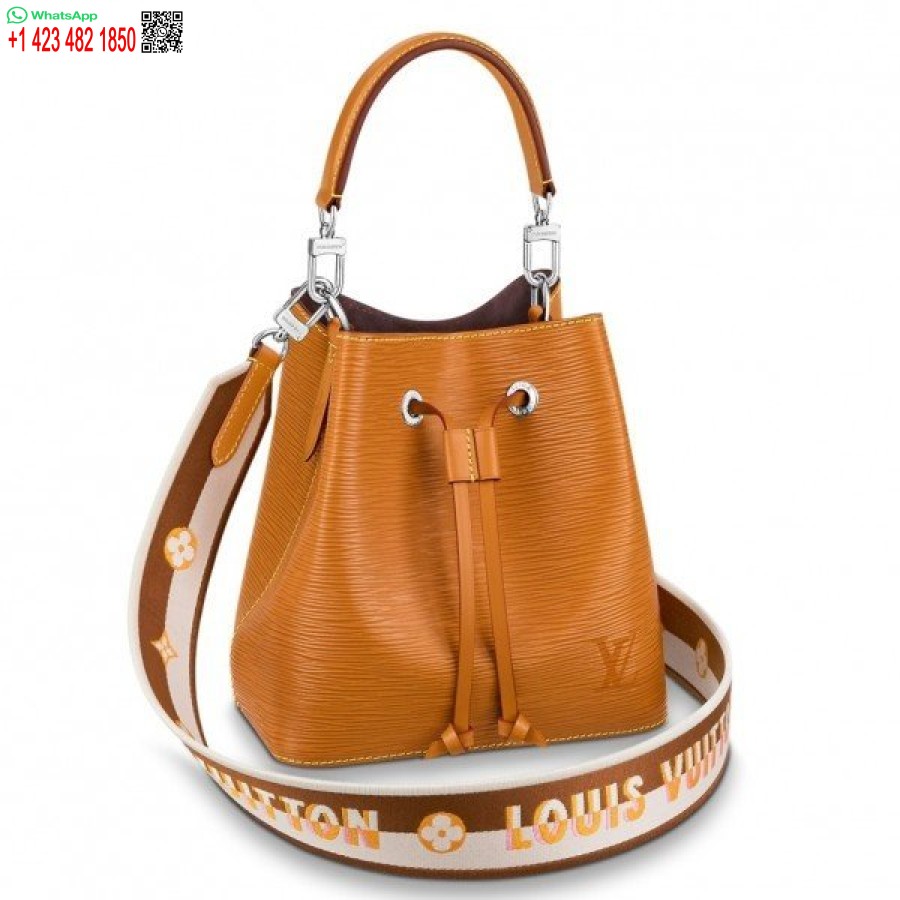 Kopi Louis Vuitton Epi Neonoe Bb Bag Med Jacquard Stropp M57706 Blv160