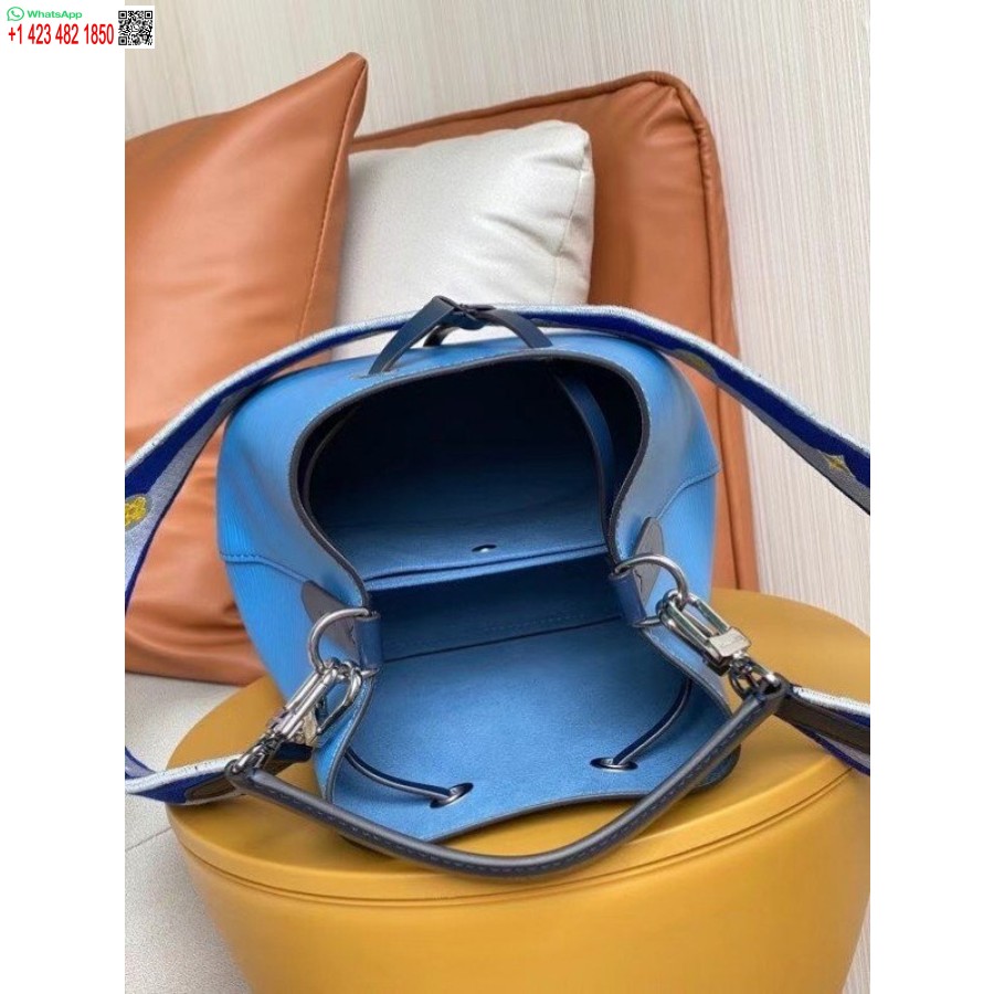Replika Louis Vuitton Epi Neonoe Bb Väska Med Jacquardrem M57691 Blv162