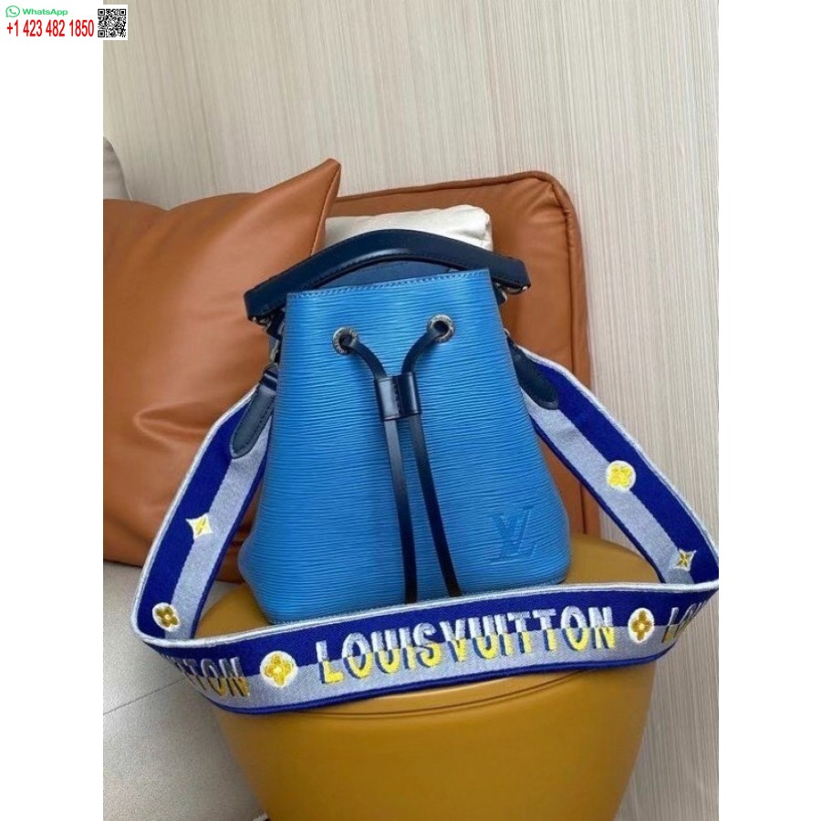 Replika Louis Vuitton Epi Neonoe Bb Väska Med Jacquardrem M57691 Blv162
