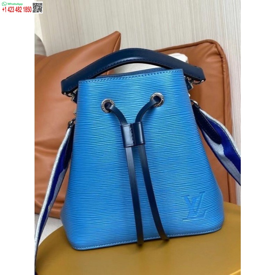 Replika Louis Vuitton Epi Neonoe Bb Väska Med Jacquardrem M57691 Blv162