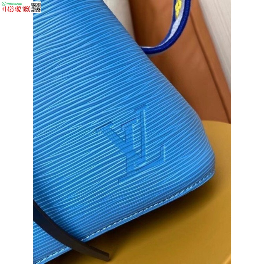 Replika Louis Vuitton Epi Neonoe Bb Väska Med Jacquardrem M57691 Blv162