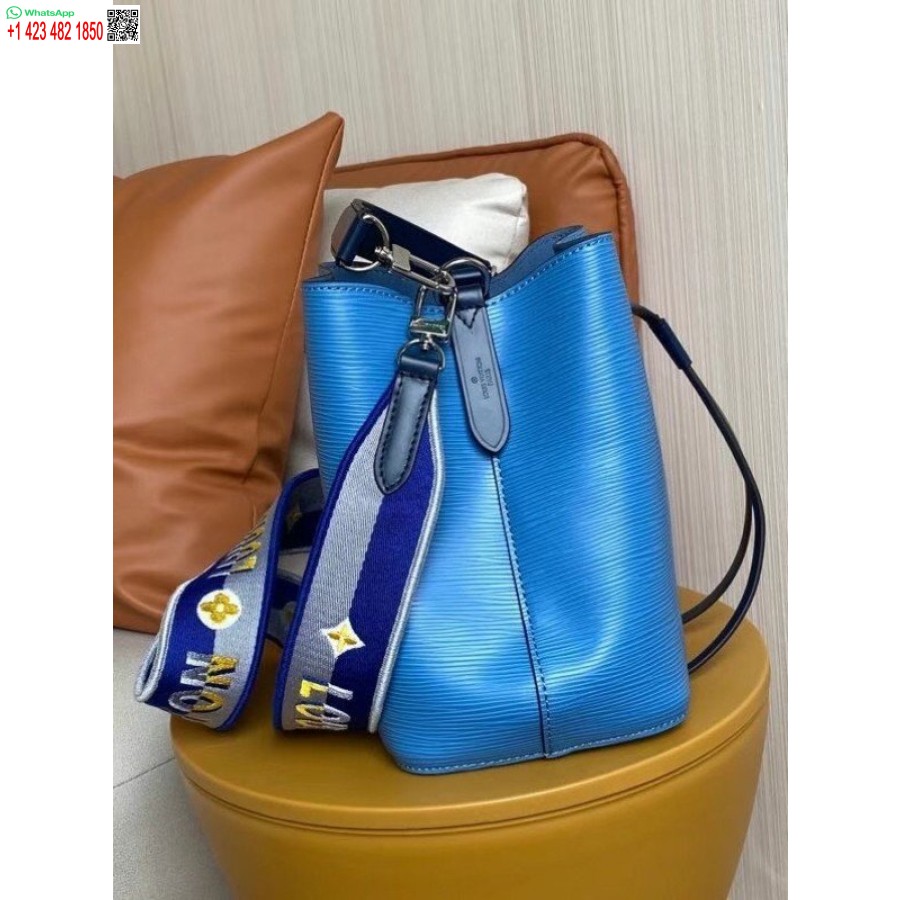 Replika Louis Vuitton Epi Neonoe Bb Väska Med Jacquardrem M57691 Blv162
