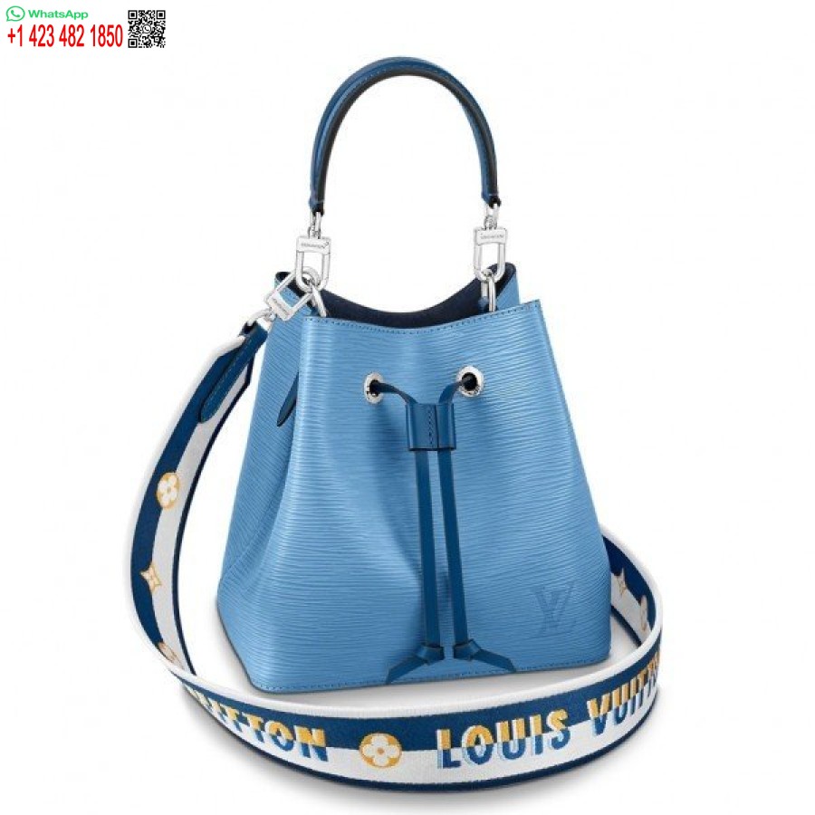 Replica Borsa Louis Vuitton Epi Neonoe Bb Con Cinturino Jacquard M57691 Blv162