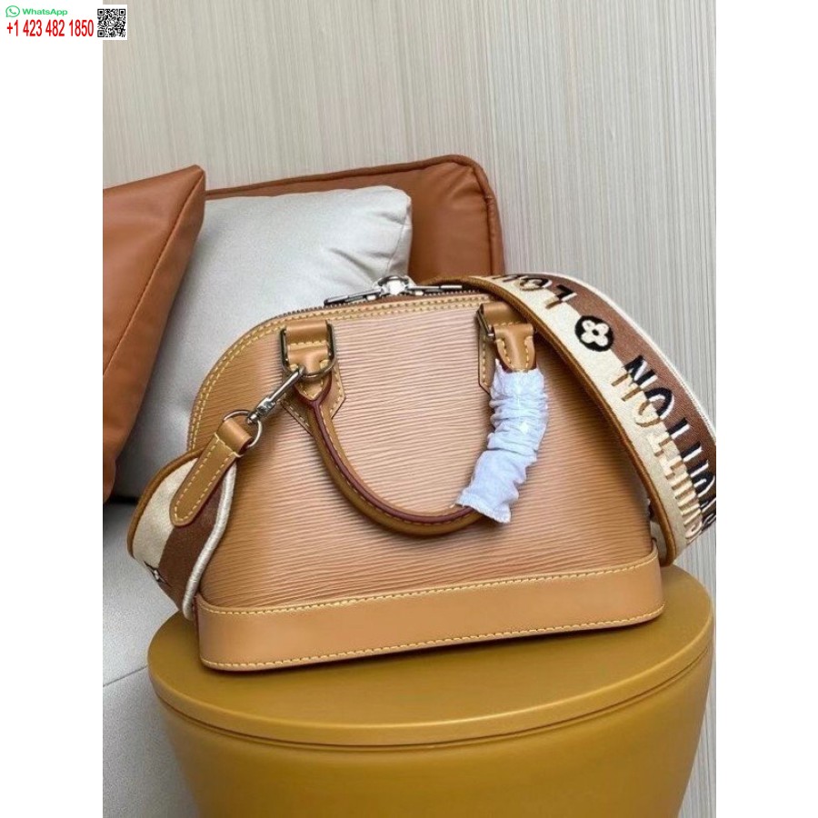 Replica Louis Vuitton Epi Alma Bb Tas Met Jacquard Riem M57540 Blv164