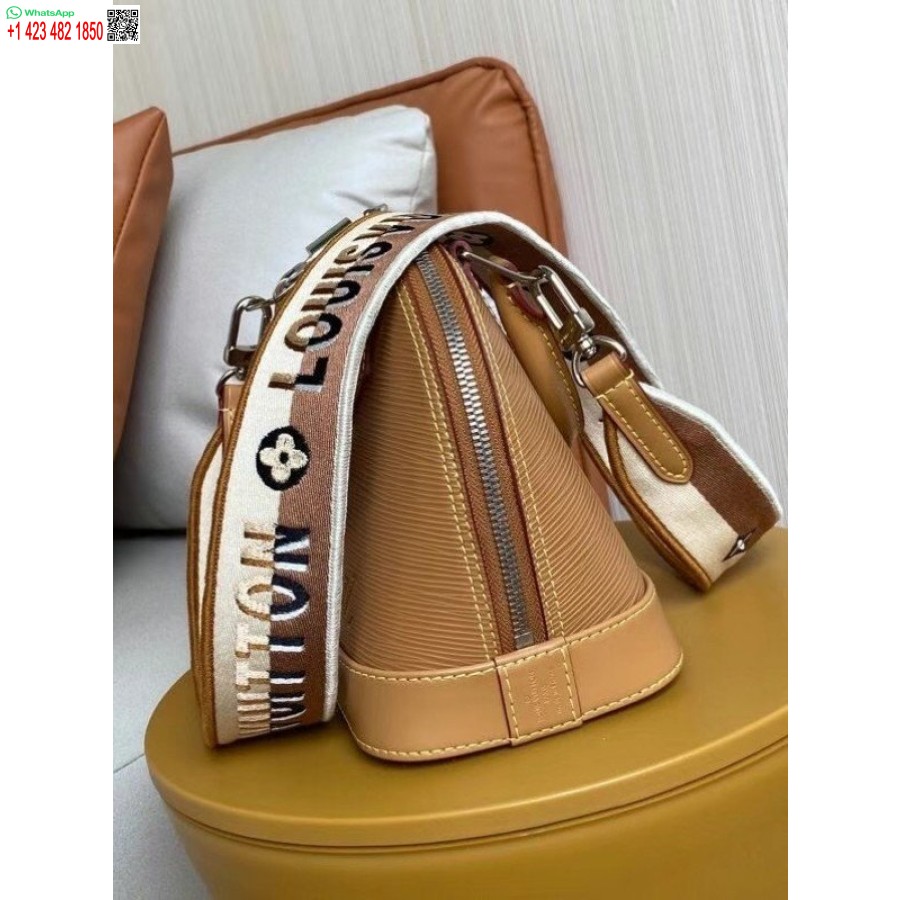Replica Louis Vuitton Epi Alma Bb Tas Met Jacquard Riem M57540 Blv164