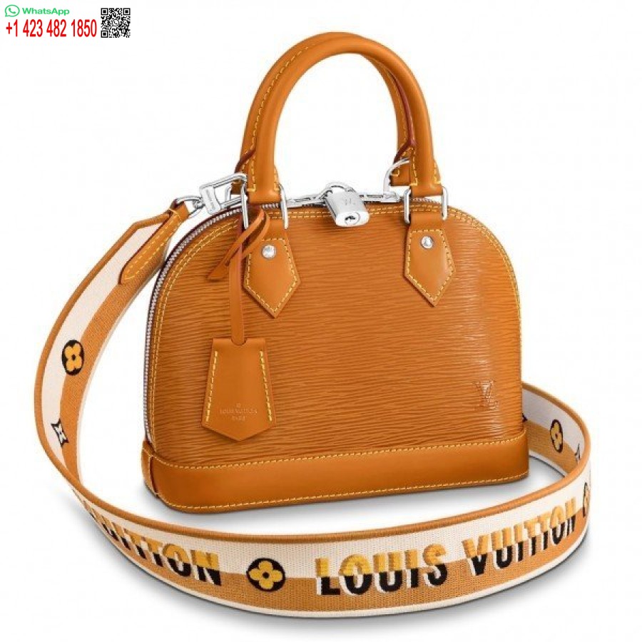 Replica Borsa Louis Vuitton Epi Alma Bb Con Cinturino Jacquard M57540 Blv164