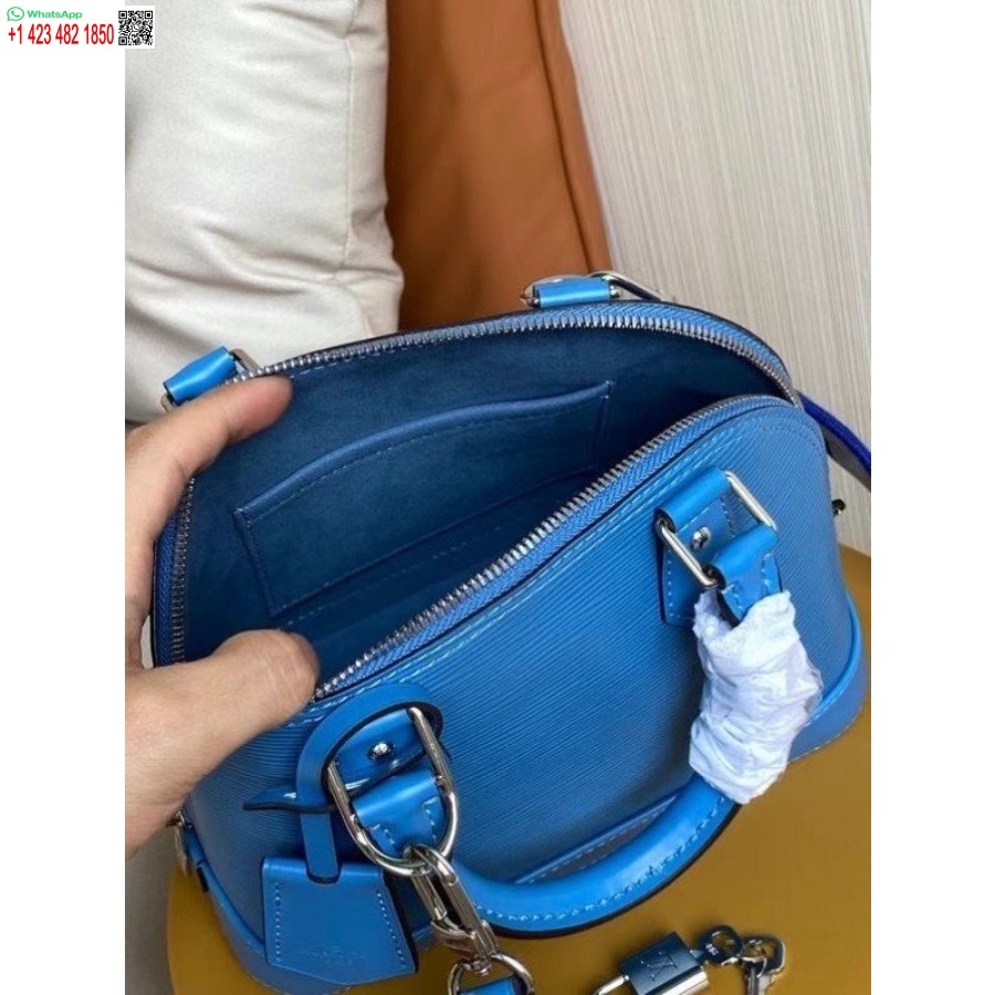 Replika Louis Vuitton Epi Alma Bb Torbe S Jacquard Remenom M57426 Blv163