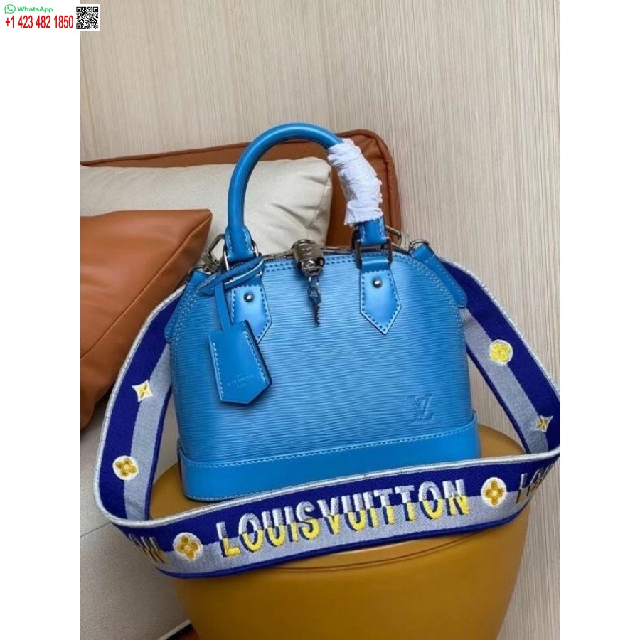 Replika Louis Vuitton Epi Alma Bb Torbe S Jacquard Remenom M57426 Blv163