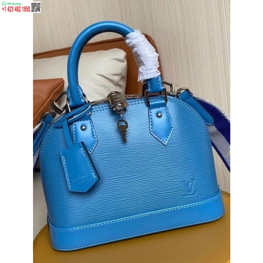 Replika Louis Vuitton Epi Alma Bb Torbe S Jacquard Remenom M57426 Blv163