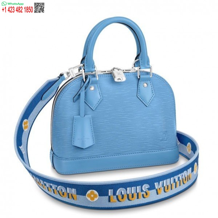 Kopi Louis Vuitton Epi Alma Bb Veske Med Jacquard Stropp M57426 Blv163