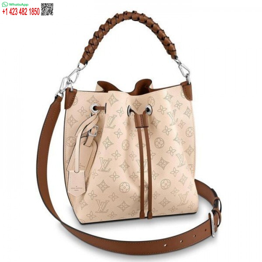 Replica Borsa Louis Vuitton Muria Mahina In Pelle M55801 Blv237