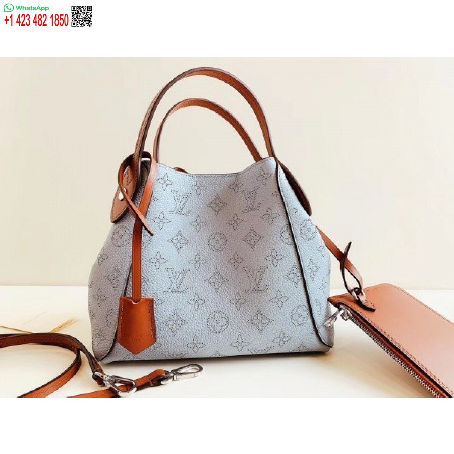 çoğaltma Louis Vuitton Hina Pm çanta Mahina Deri M52975 Blv270