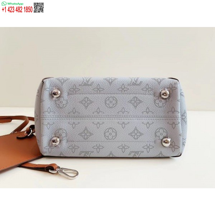 çoğaltma Louis Vuitton Hina Pm çanta Mahina Deri M52975 Blv270