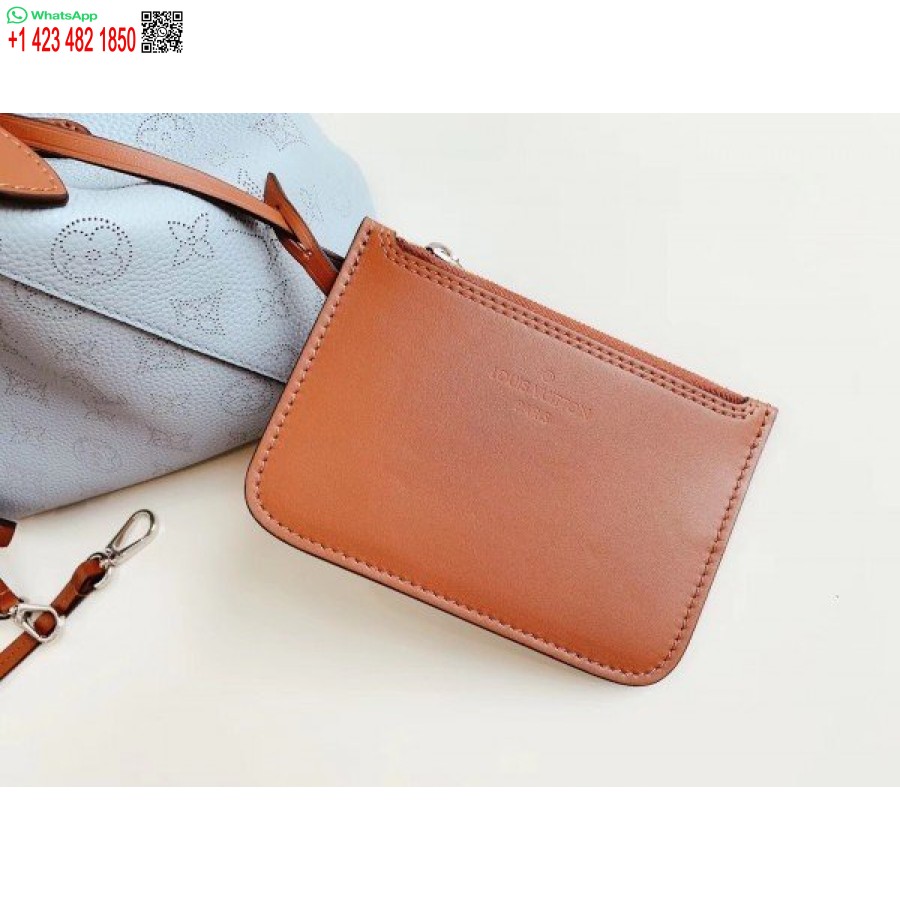 çoğaltma Louis Vuitton Hina Pm çanta Mahina Deri M52975 Blv270