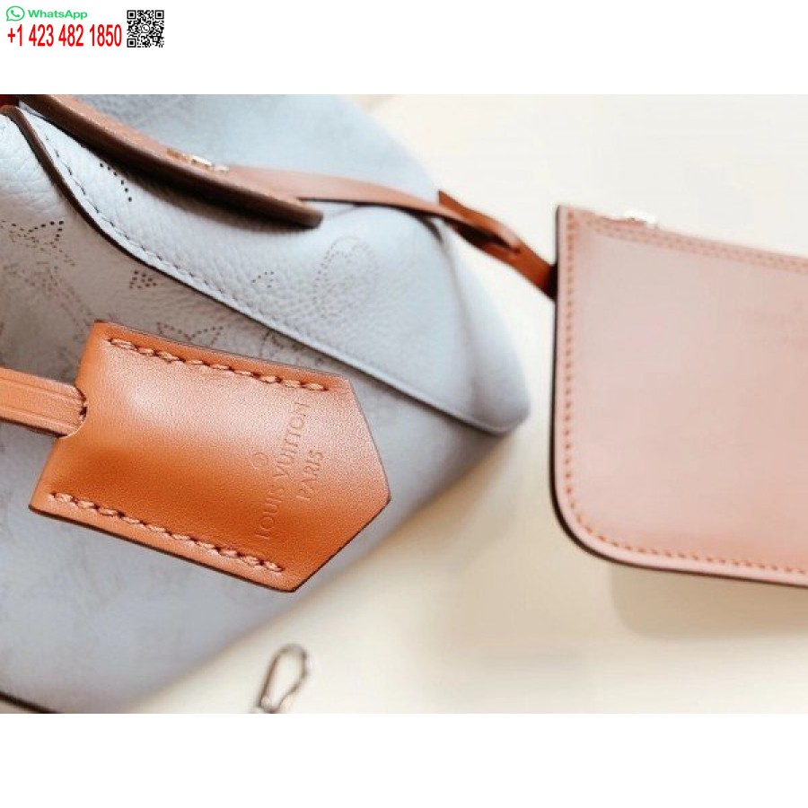 çoğaltma Louis Vuitton Hina Pm çanta Mahina Deri M52975 Blv270