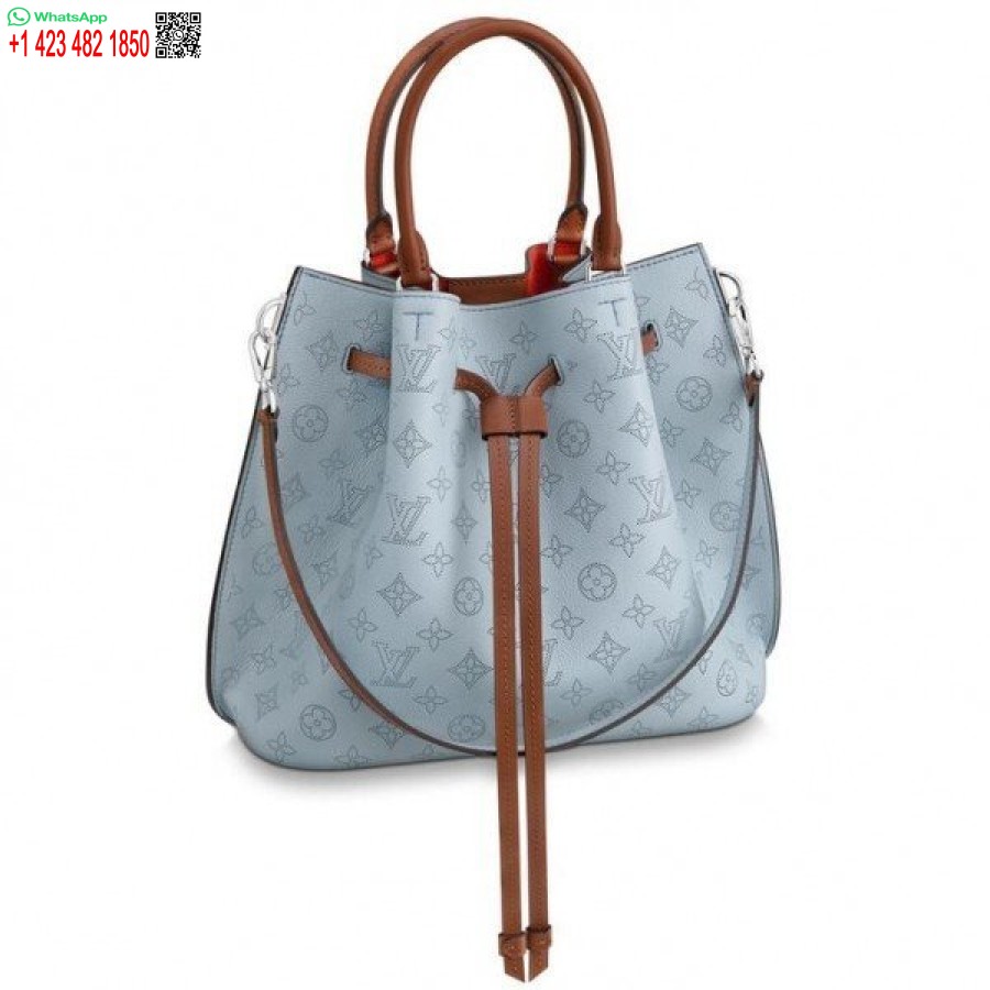 Replica Borsa Louis Vuitton Girolata Mahina In Pelle M53154 Blv269