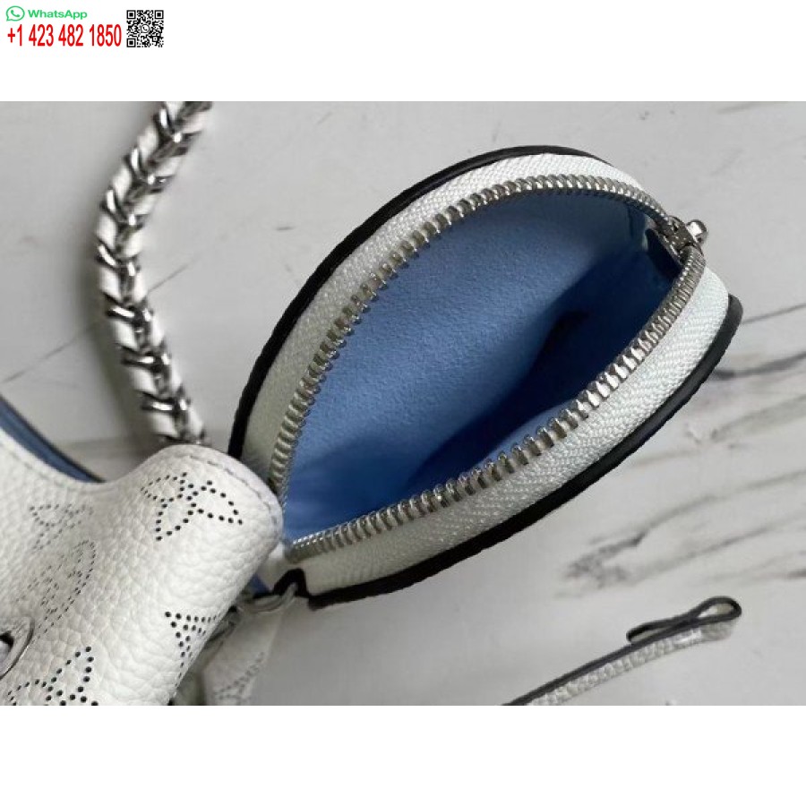 Replica Louis Vuitton Bella Bag In Gradient Blue Mahina Leather M57856 BLV247