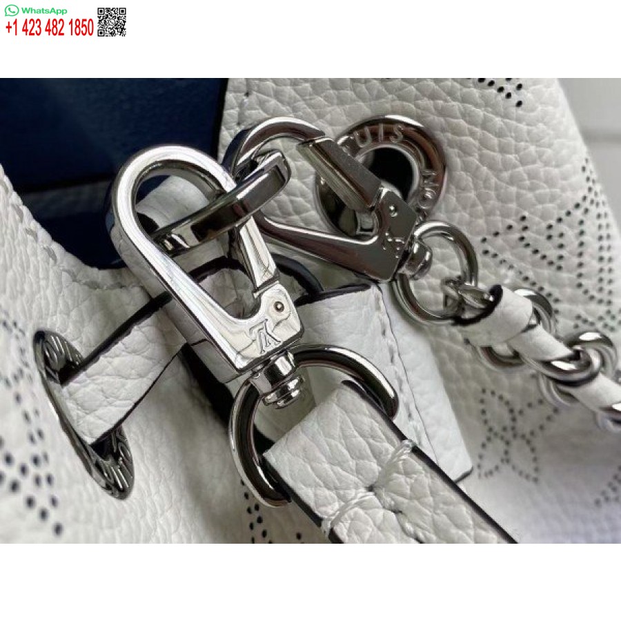 Replica Louis Vuitton Bella Bag In Gradient Blue Mahina Leather M57856 BLV247